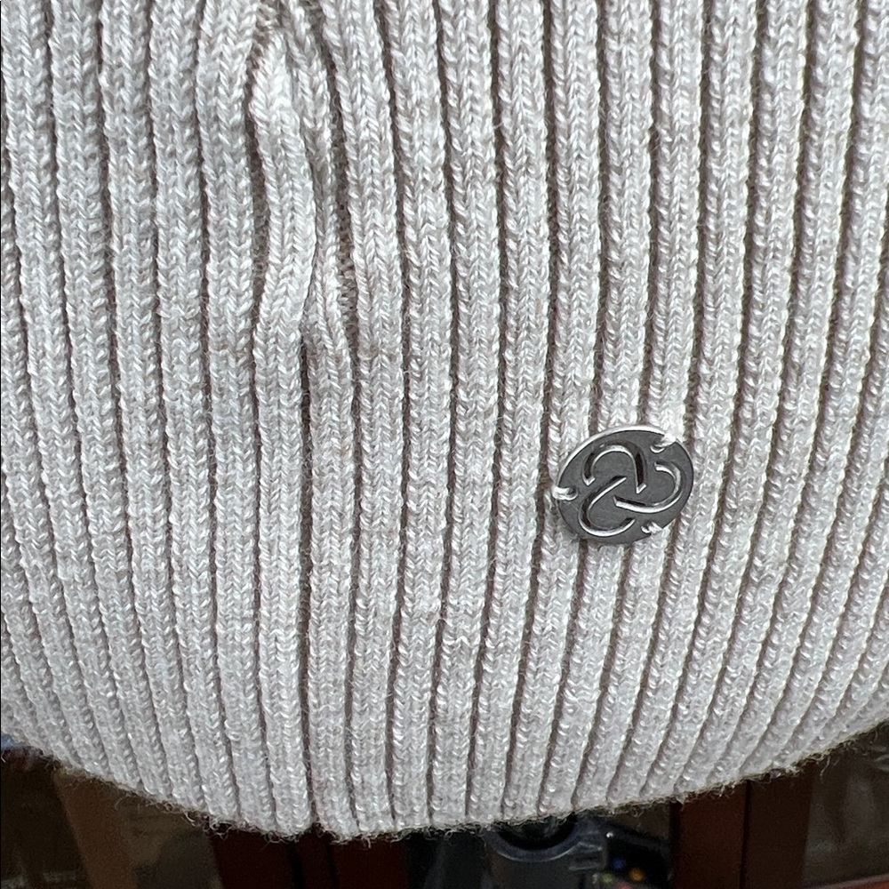 Zella Après Ski Half Zip Rib Sweater Size Small - Picture 8 of 9